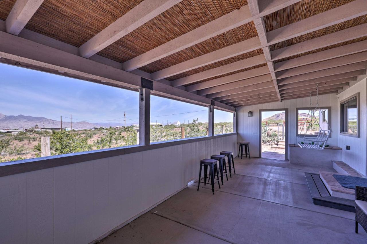 Rustic Bullhead City Retreat With Porch And Views Luaran gambar